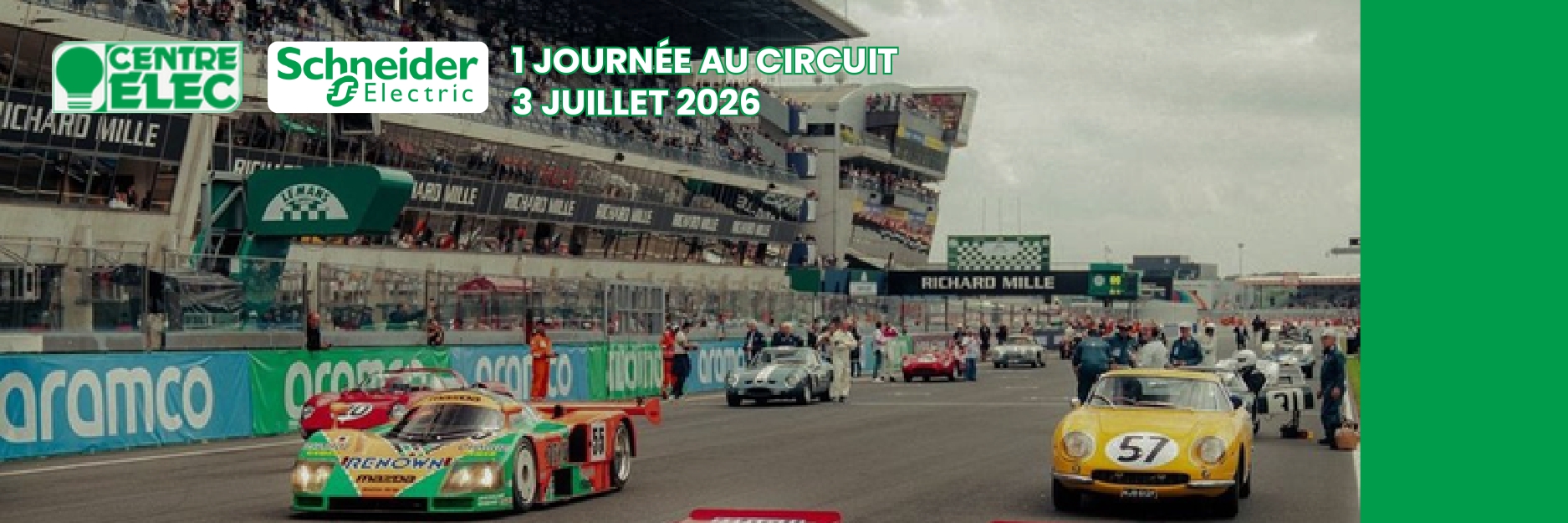 Opération Le Mans Classic 2026 Schneider